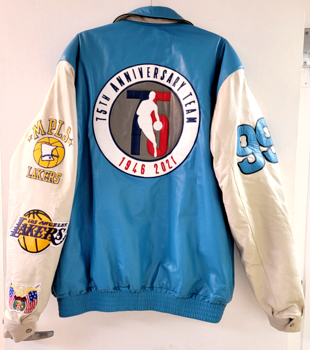 Jeff Hamilton Design Jacket from NBA All Star 75th to George Jeff Hamilton Design Jacket from NBA All Star 75th to George