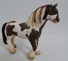2007 Schleich Tinker Stallion Horse Retired D-73527 Brown Black White