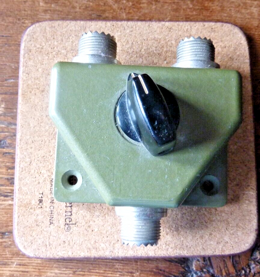 Unbranded 2Way Aerial Antenna Coax Switch HAM RADIO eBay