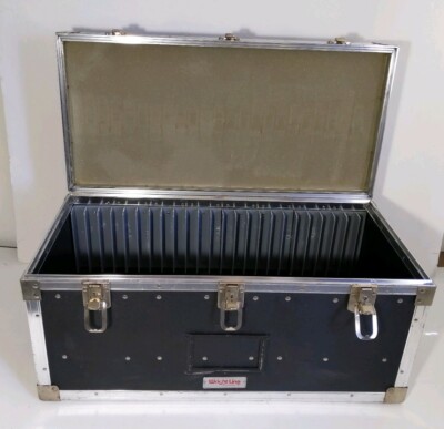 Heavy Duty Wright Line Tech Storage Case/Chest Shipping Tool Box/Trunk Vintage