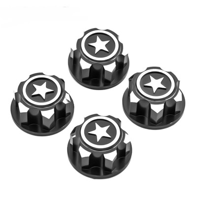 Für TRX-4 X-MAXX Summit RC Auto Metall Rostfest 17mm Hex Rad Mount Muttern