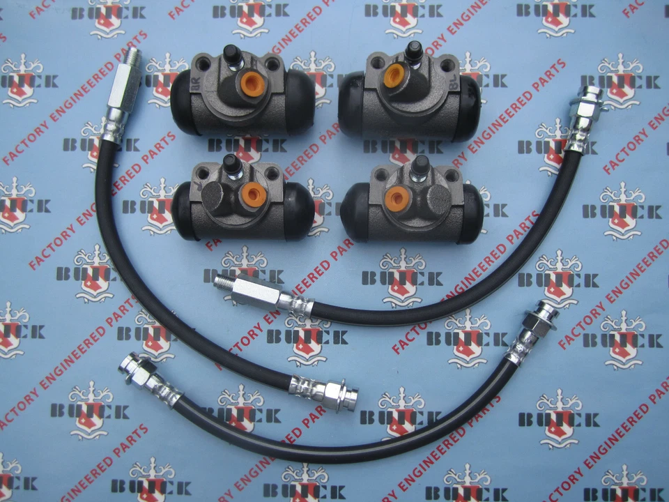 Kit de cilindros de rueda y manguera de freno Buick 1957. Carretera Special Century Super Limited Foto 4 de 4