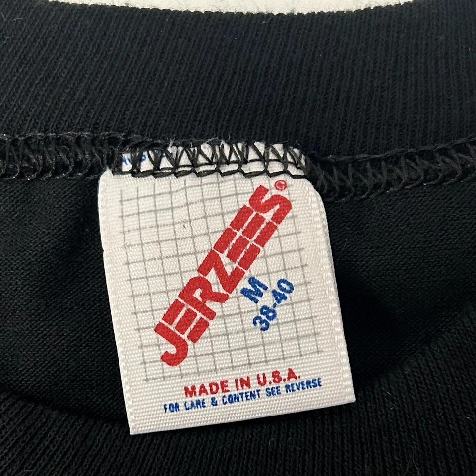 Nueva Camiseta De Colección Años 90 Russell Oro Brillante 1991 Mardi Gras Nueva Orleans Negra 50/50 Foto 4 de 4