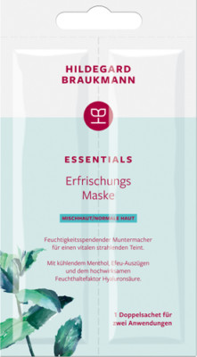 Hildegard Braukmann Essentials Erfrischungs Maske  2 x 7 ml Doppelsachet
