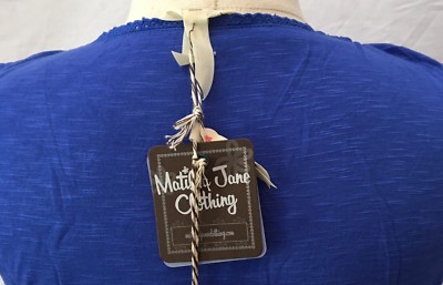 NEW Womens Matilda Jane Adventure Begins Into The Blue Dress Size XL X  Large | eBay