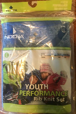 Indera Youth Performance Polyester Rib Knit Set with Silvadur Medium 10-12
