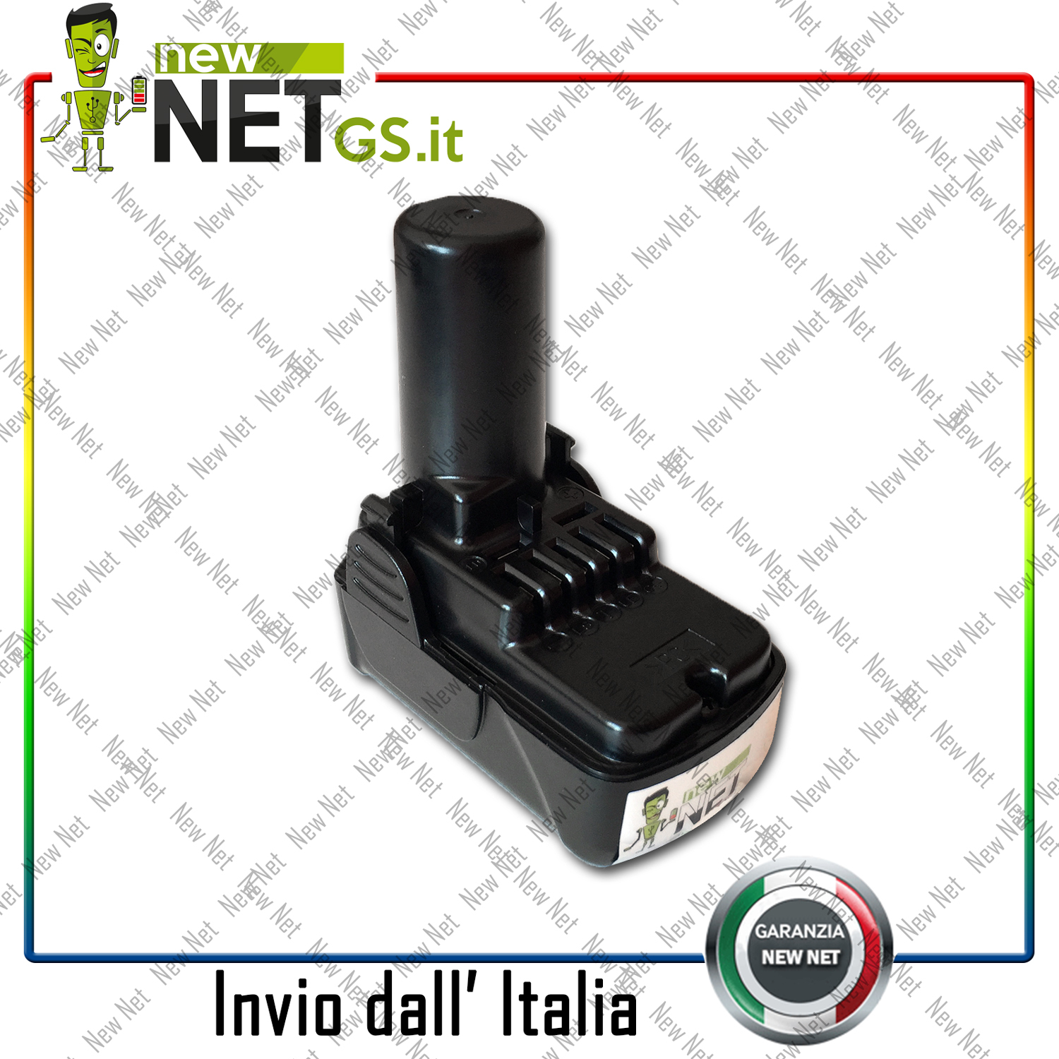 Batteria 10.8V 1500mAh per Hitachi UB 10DL UC 10 SL | Ricambio Premium