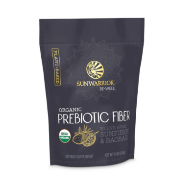 Sunwarrior Fiber Supplement Prebiotic Organic | Vegan
