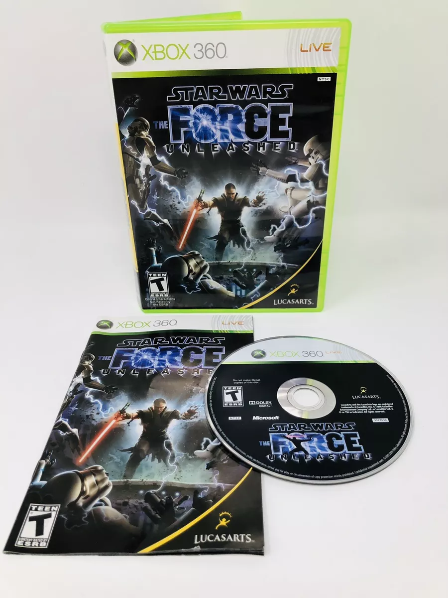 Star Wars: The Force Unleashed (Microsoft Xbox 360, 2008. Complete  23272332761