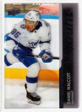 2021-22 Upper Deck Clear Cut Parallel Young Guns #229 Daniel Walcott RC