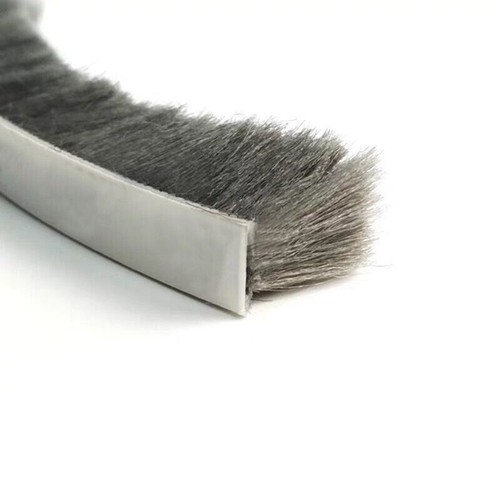 10M Hairy Seal Brush Pile Door Window Sliding Weather Strip Draught Excluder - Picture 22 of 44