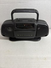 Vintage Suntone AM/FM Boom Box Radio Twin Speaker Mini Portable Novelty RR2600