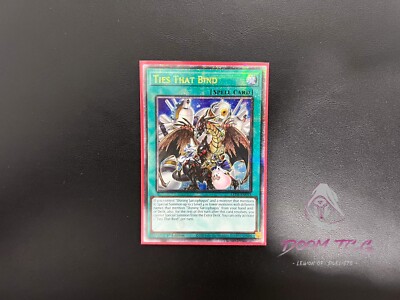 Yugioh! Ties That Bind LEDE-EN053 QCR 1st Ed
