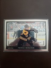 2021-22 Patrice Bergeron Photo Driven O-Pee-Chee Platinum Hockey Upper Deck...