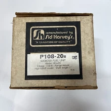 WEBSTER Fuel Unit P108-20 Sid Harvey 1R162D CW-R