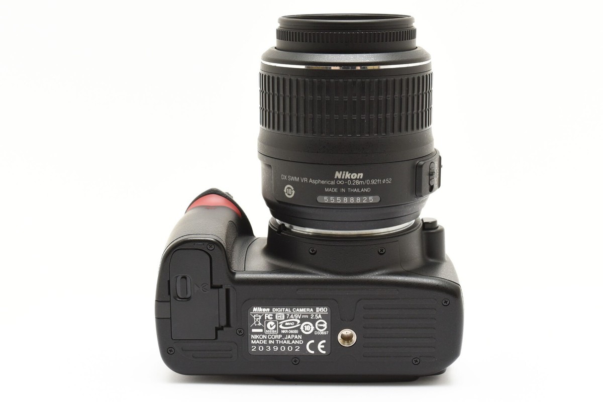 Near Mint】Nikon D60 AF-S NIKKOR 18-55mm F3.5-5.6G with new Near Mint】Nikon D60 AF-S NIKKOR 18-55mm F3.5-5.6G with new