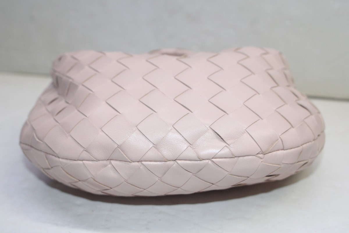 Bottega Beneta Mini Jodie Bag Light Pink Lambskin Leather