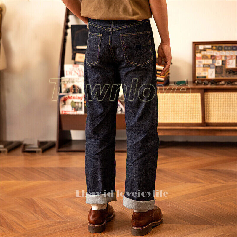 Red Tornado WWII High Waist Straight Jeans Vintage 14oz