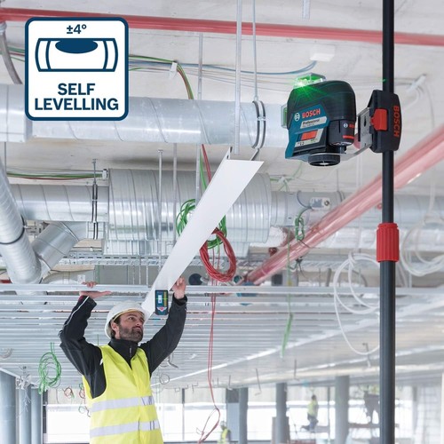 Laser GLL 3-80 CG Bosch Professional 12V System Livella BOXX - Foto 6 di 6