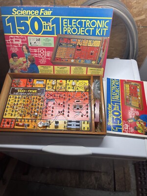 Radio Shack Science Fair 150 In 1 Electronic Project Kit 28-248 Tandy Manual | eBay