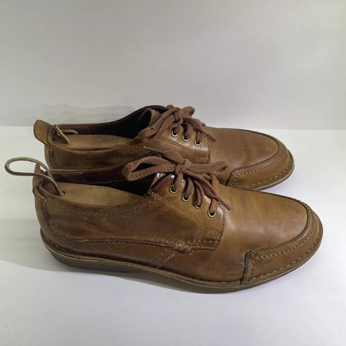 Clarks Leather Casual Lace Oxfords Shoes 9 M | eBay