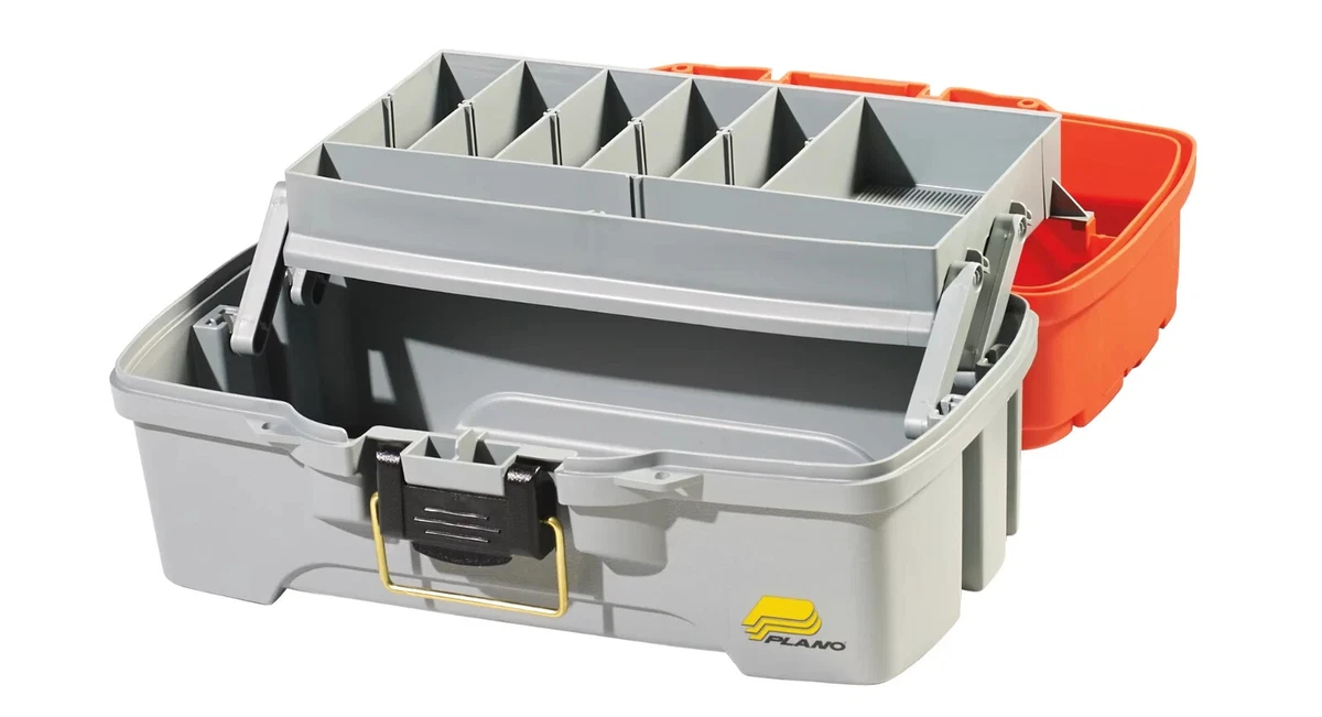 Plano 1-Tray Tackle Box, Orange