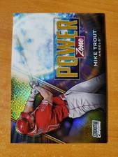 2020 Topps Stadium Club Chrome Power Zone Gold Refractor Mike Trout Cd #PZ-3 /50