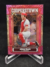 2023 Panini Donruss - Cooperstown Pink Fireworks #CT9 Johnny Bench
