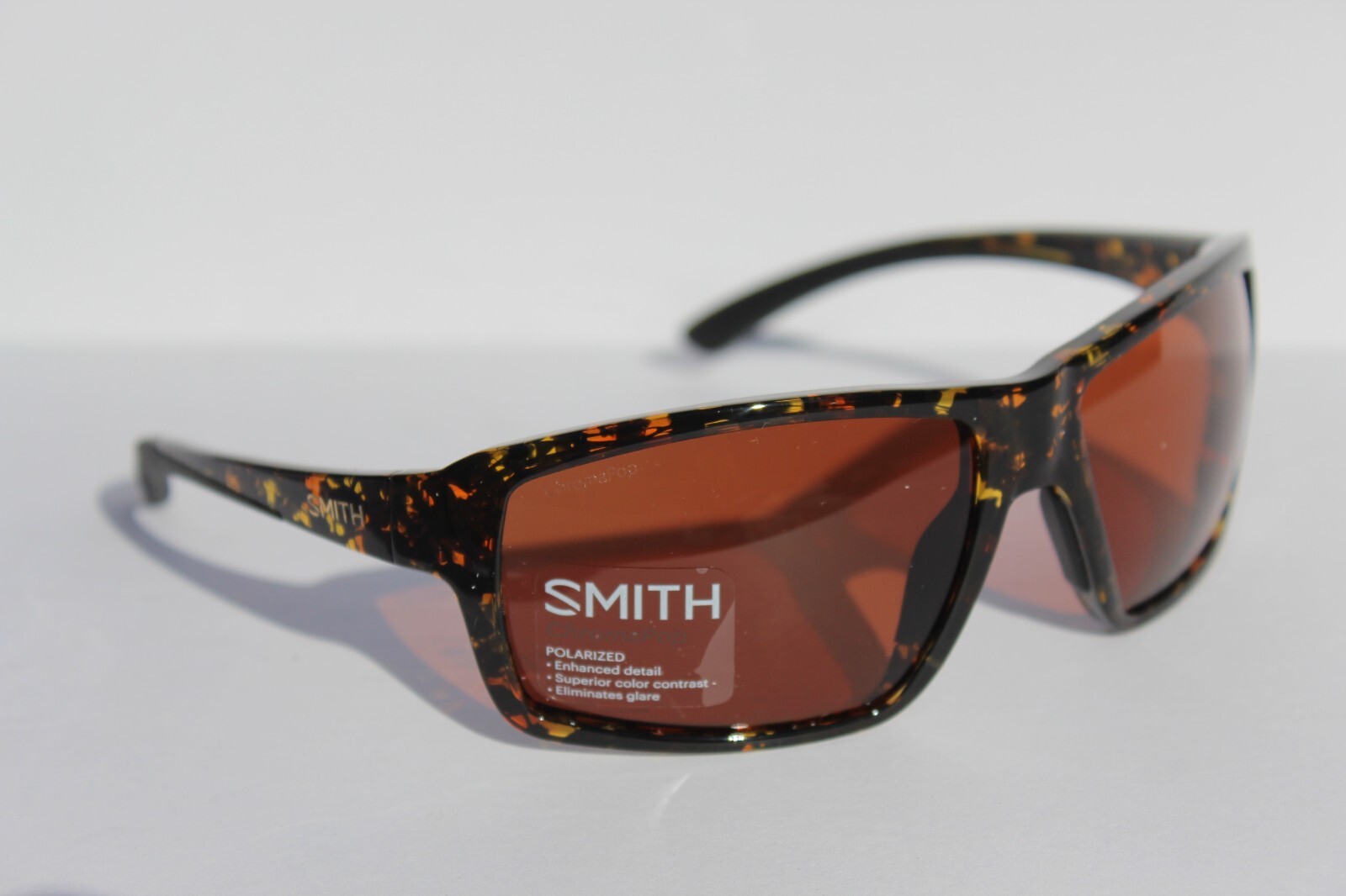 SMITH OPTICS Hookshot POLARIZED Sunglasses Amber Tortoise/ChromaPop Copper NEW eBay