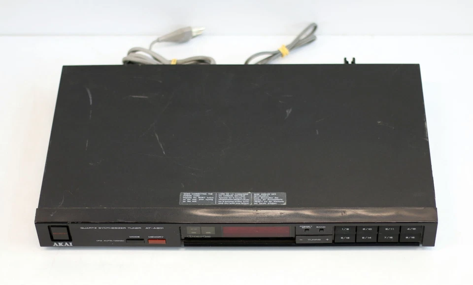 Akai AT-A301 - Quartz Synthesizer Tuner - Bild 4 von 4