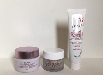 fresh rose face wash