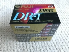 7 Fuji  DRI Normal Bias 60 min audiocassette tapes BRAND NEW and UNOPENED