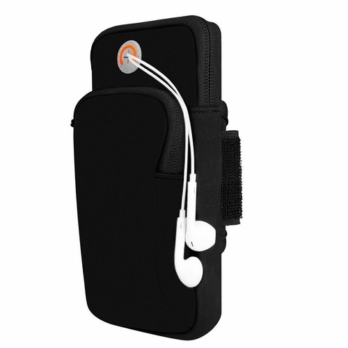 Sports Arm Band Phone Holder Armband Case Gym Running Jogging Pouch Exercise Bag - Zdjęcie 12 z 14