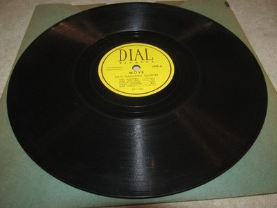 FATS NAVARRO / TEDDY EDWARDS 78 RPM Original Dial 1033 MAX ROACH EX!