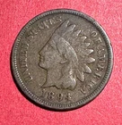 1894 US Indian Head Cent! FINE! Lower Mintage! Old US Coin!