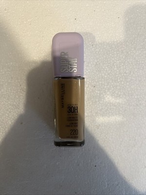 Maybelline Super Stay Lumi-Matte Foundation, 30HR Full Coverage, 120