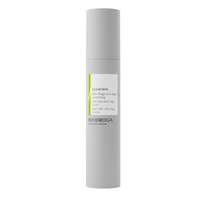 Biodroga - Medical Institute- Clear Skin - 24h Pflege Anti Age reichhaltig- 50ml