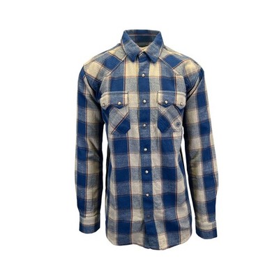 Ariat Herren Weiß Pepper Hemd Howie Retro Fit Langarm (S42)