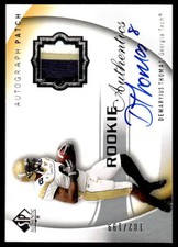 2010 SP AUTHENTIC DEMARYIUS THOMAS 109 RPA RC PATCH AUTOGRAPH /199 GEORGIA TECH