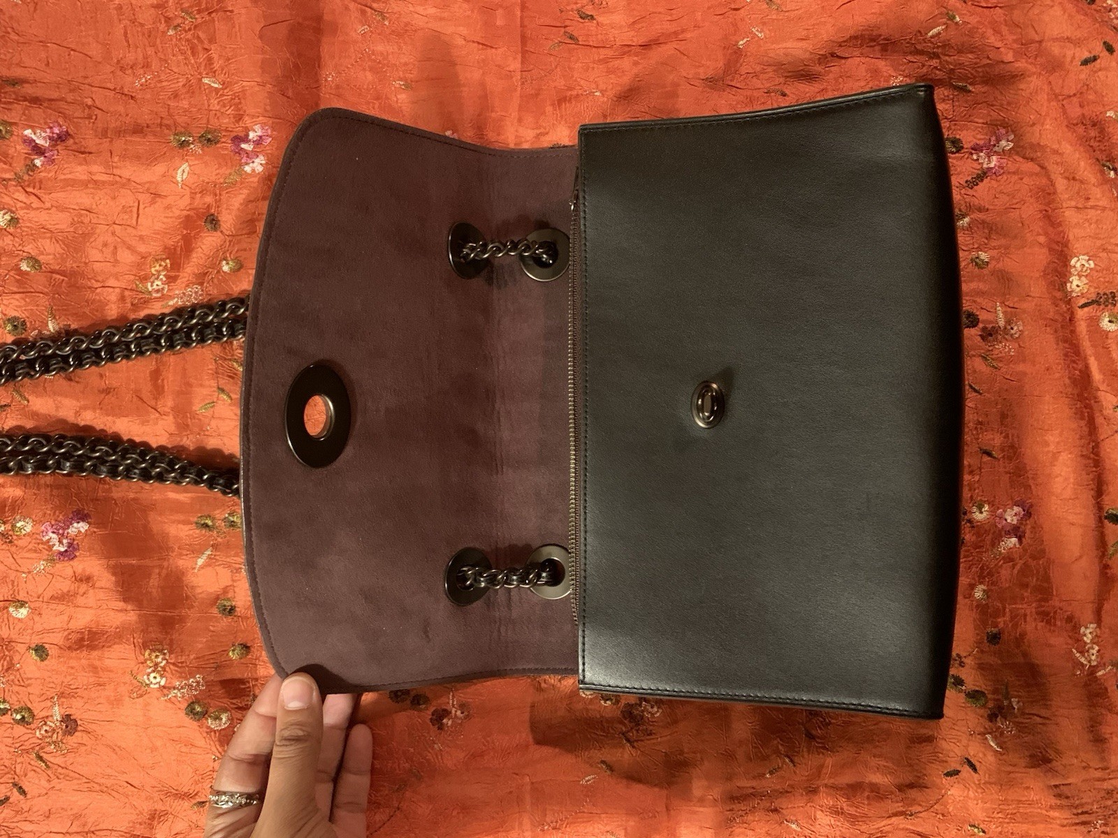 Rare COACH 79273 Signature Parker Exotic Snakeski… - image 6