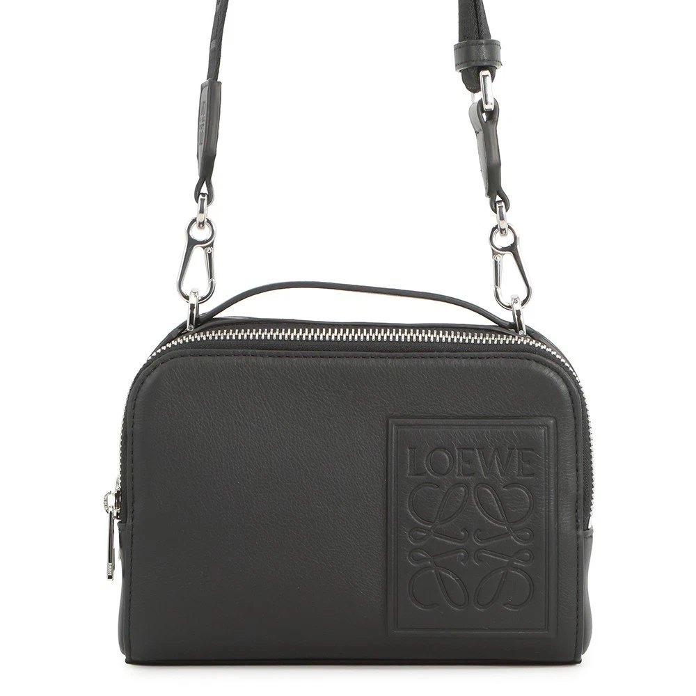 Loewe — LOEWE Camera Crossbody Bag Size Mini Calf Leather Black C565R41X05