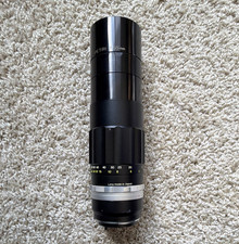 Petri 200mm f/3.5 Telephoto Lens Manual Focus Petri Bayonet 55mm Filter