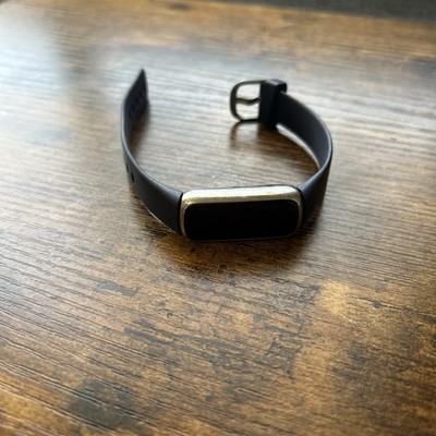 Fitbit Luxe Smart Fitness & Wellness Tracker Blue Silver Untested See Desc