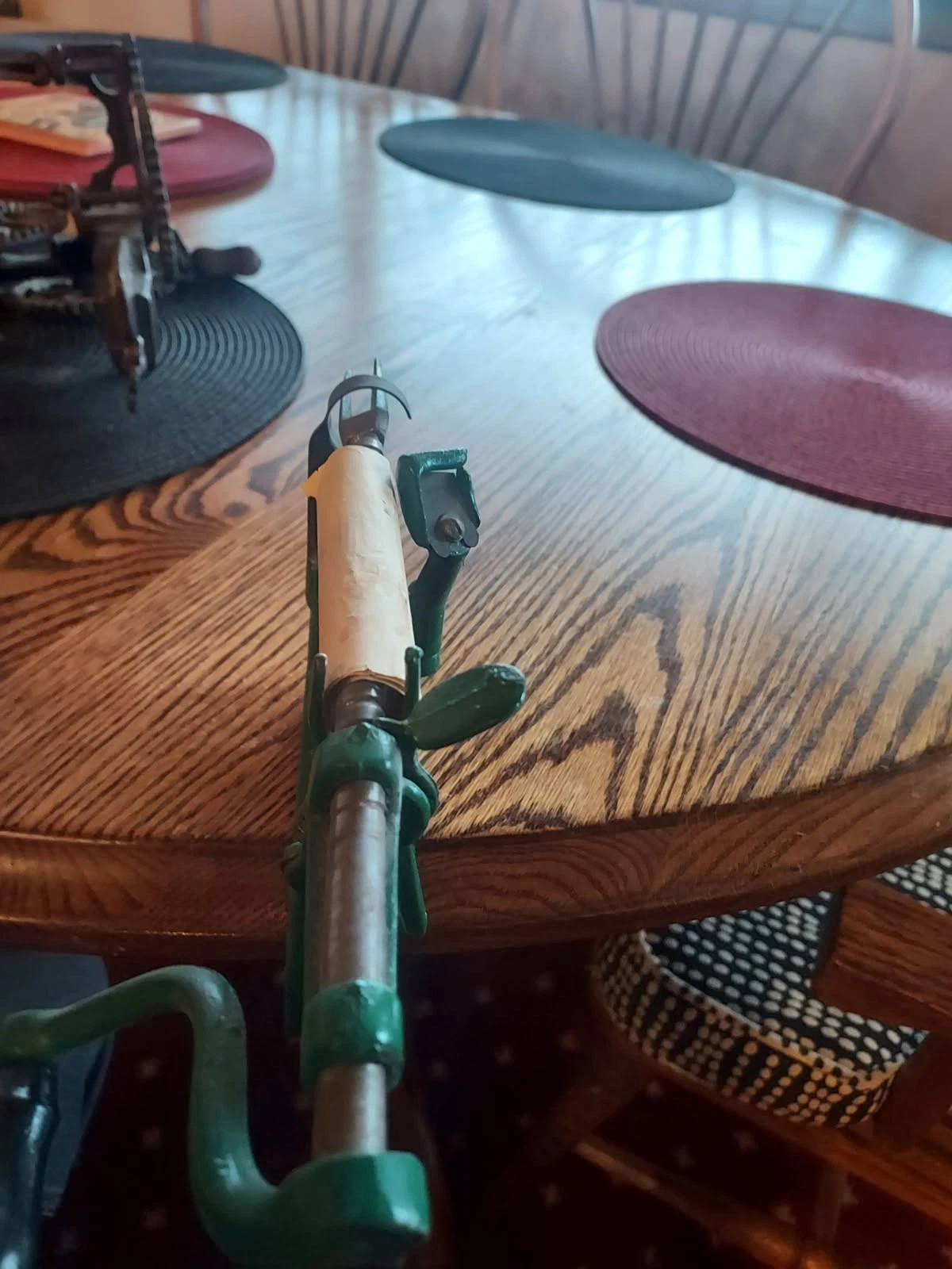 White Mountain Apple Peeler Corer Crank Handle Goodell Co Vintage