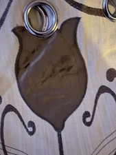 Lined Eyelet Curtains Have Been Dry Cleaned Fully Lined slightly used 90x90