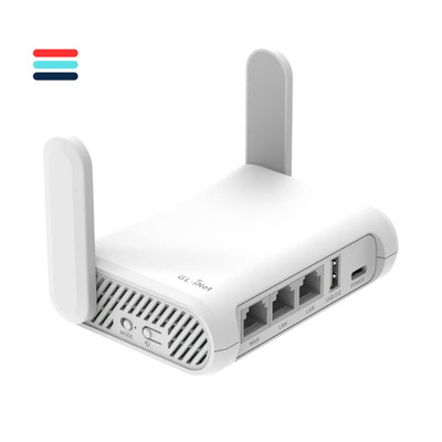 GL.iNet GL-SFT1200 (Opal) Mobile Reise-Router, AC1200 WiFi Router, VPN Mobiler