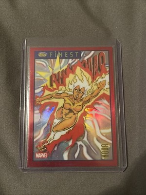 2026 Topps Finest Fantastic Four #TF-068 Nova Color Match Red Refractor /5 SSP