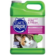 Clumping Cat Litter Multi Cat Fresh Scent Natural Odor Control 10lb Jug
