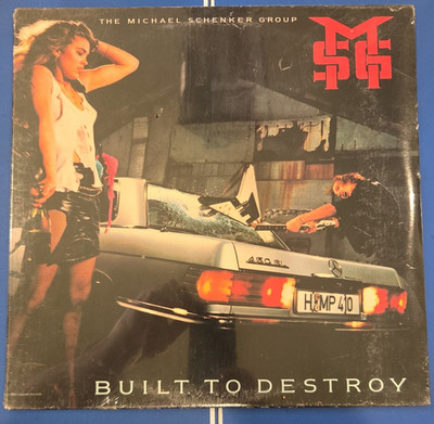 The Michael Schenker Group - NEW Built to Destroy - LP Vinyl Record  SEALED