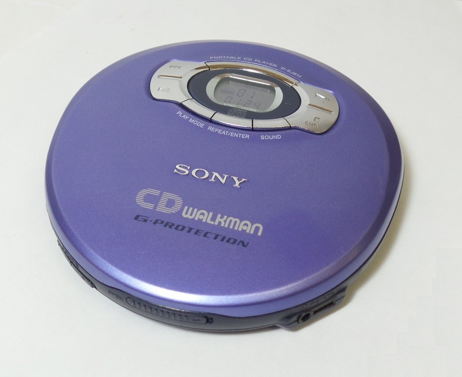 Sony CD Walkman - Portable Compact Disc Player - Blue (D-EJ611/L